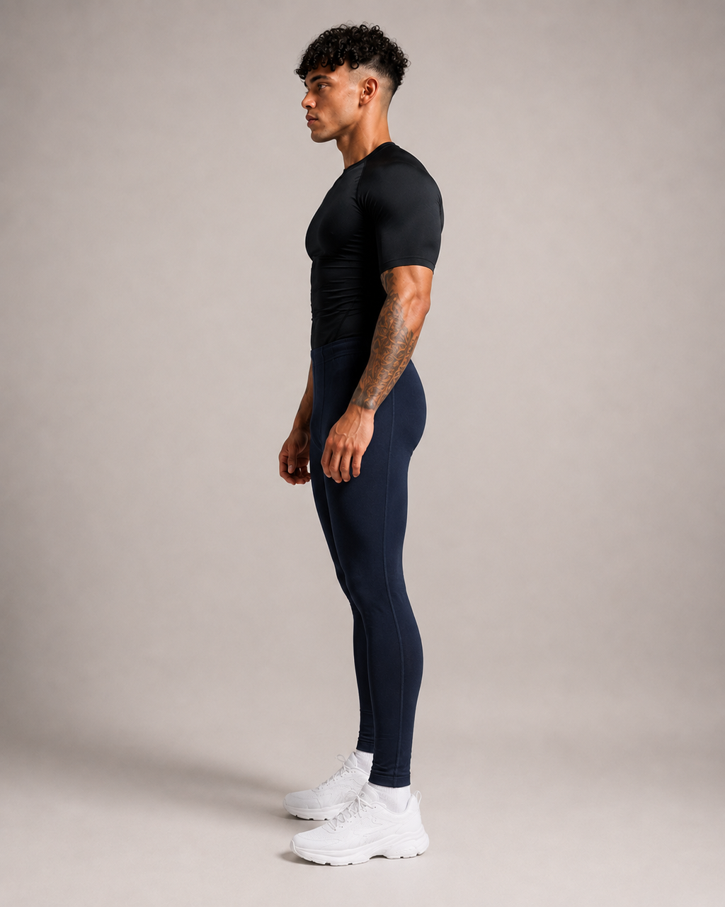 Men's Thermal Base Layer Leggings – Stretch Fit
