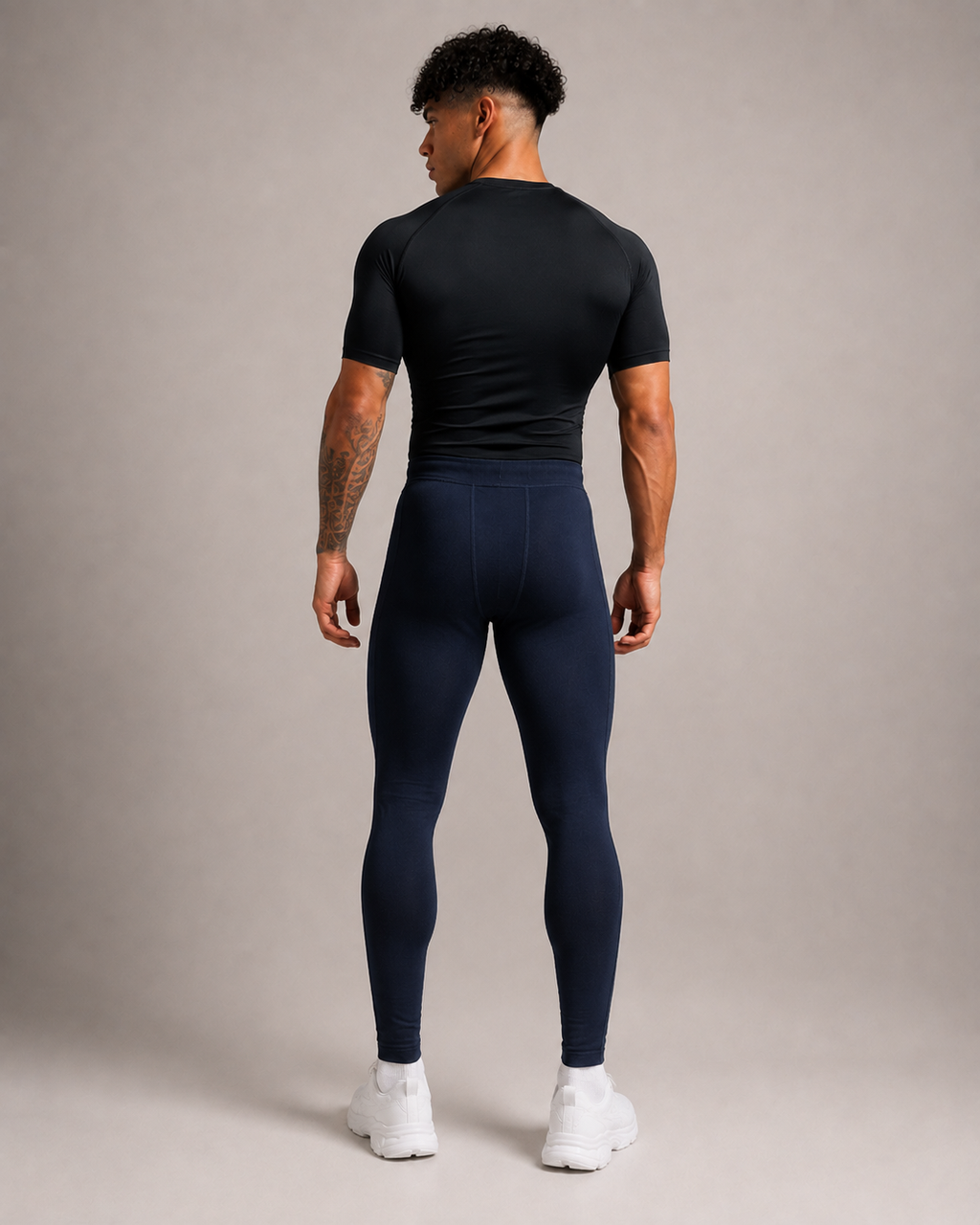 Men's Thermal Base Layer Leggings – Stretch Fit