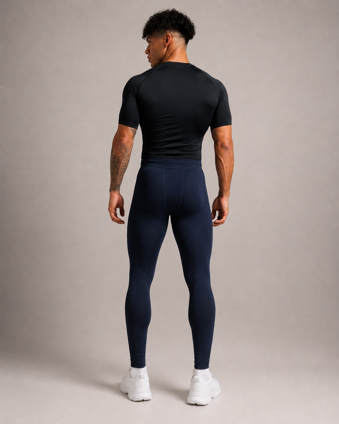 Men's Thermal Base Layer Leggings – Stretch Fit