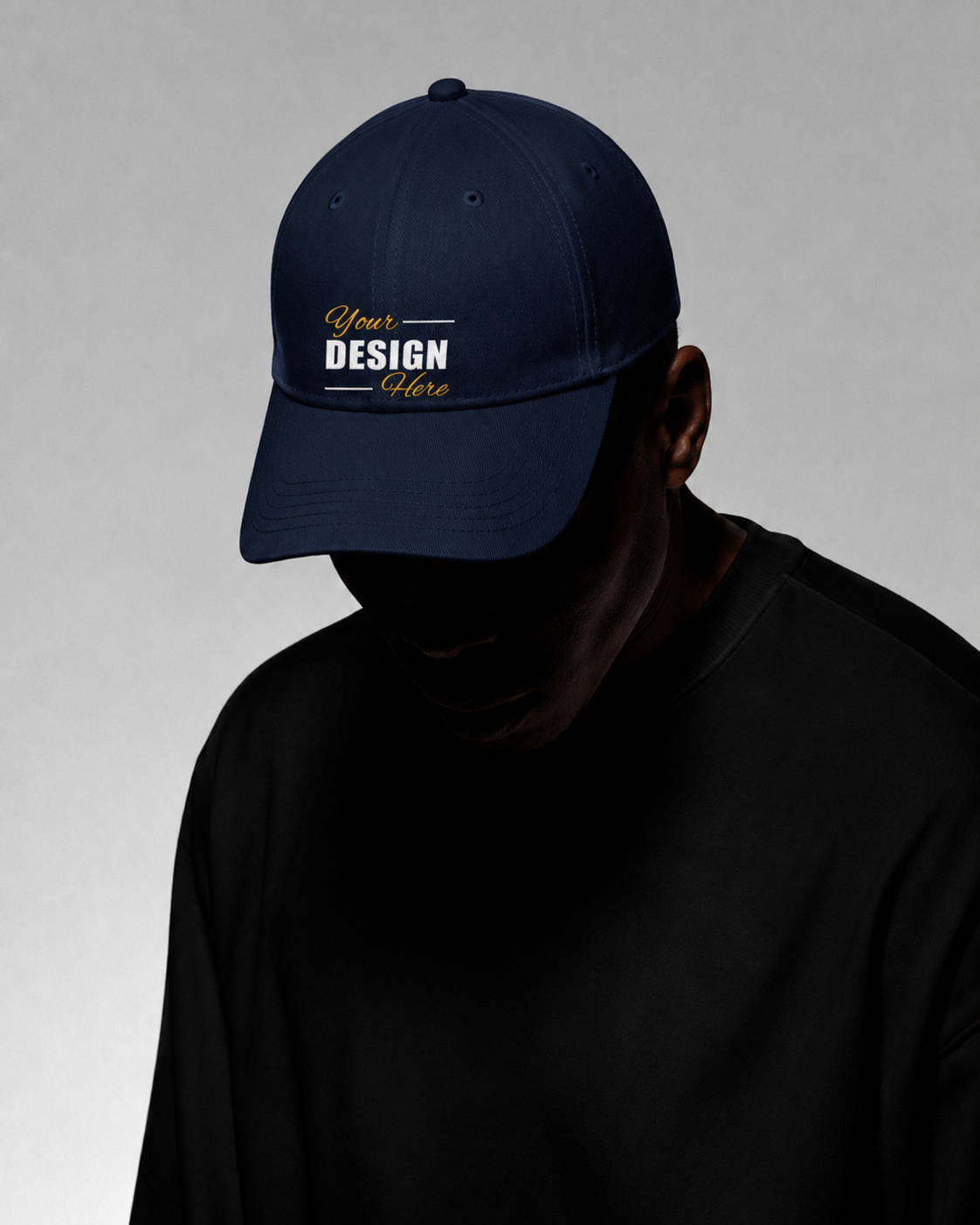 Custom DTF Print Cap | Personalized Hat |Unstructured