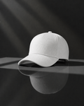 Classic White Baseball Cap – Clean Minimalist Cap