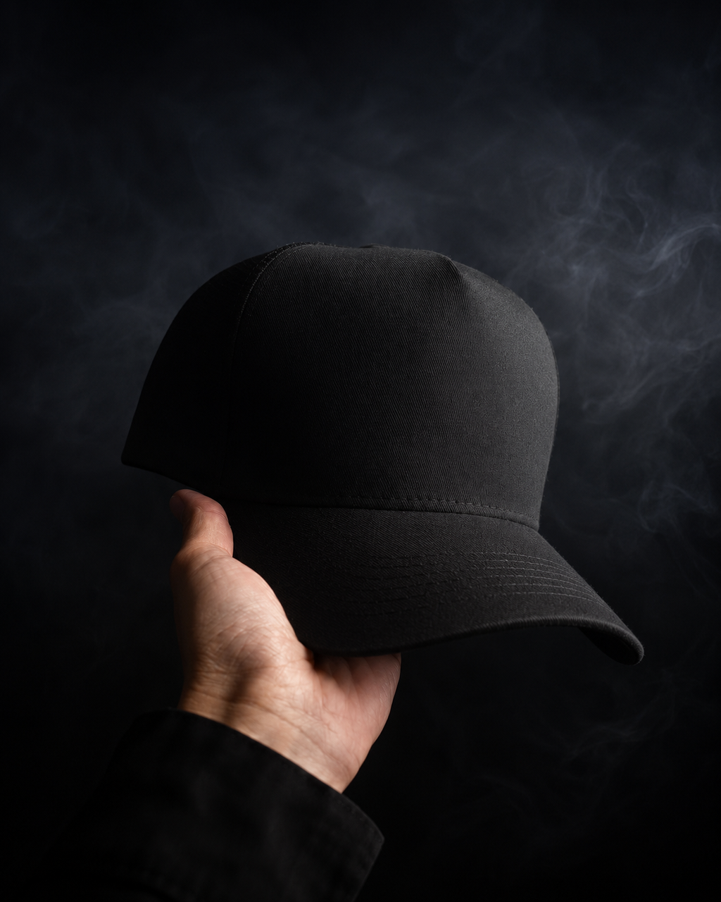 Black Baseball Cap – Sleek Premium Cap
