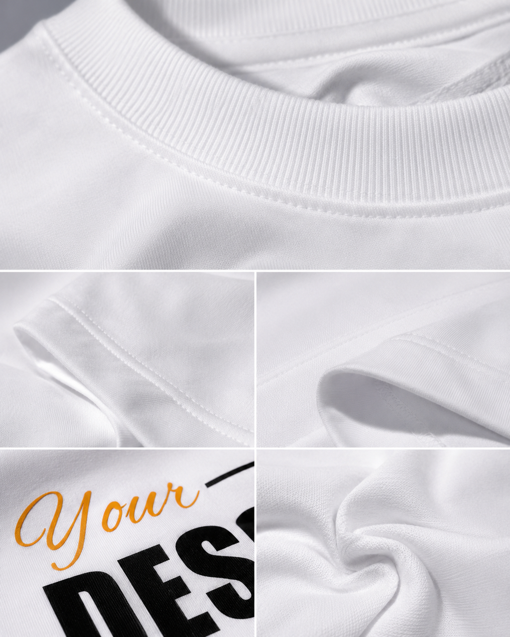 Men's Custom Oversized T-Shirt Print Your Own Design