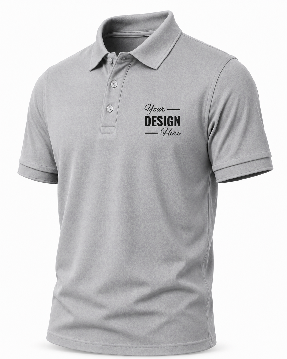 Custom Polo T-Shirt Print Your Logo or Design Unisex