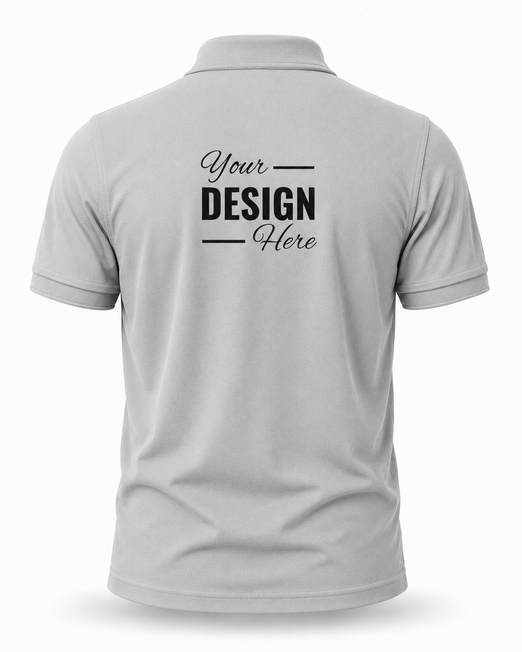 Custom Polo T-Shirt Print Your Logo or Design Unisex