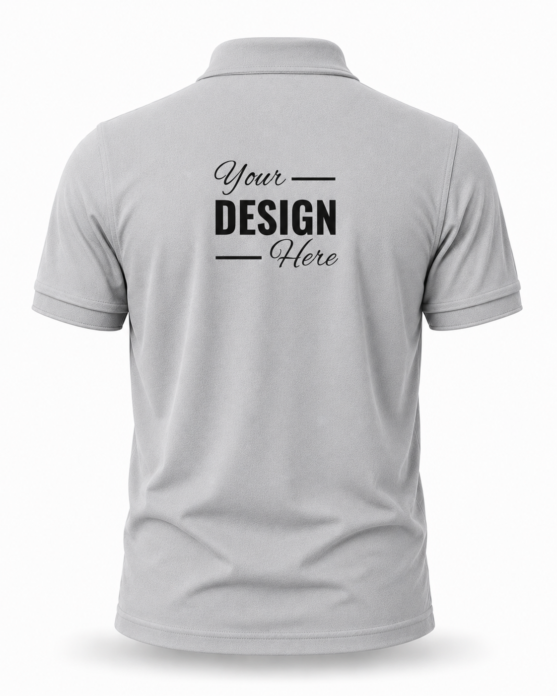 Custom Polo T-Shirt Print Your Logo or Design Unisex