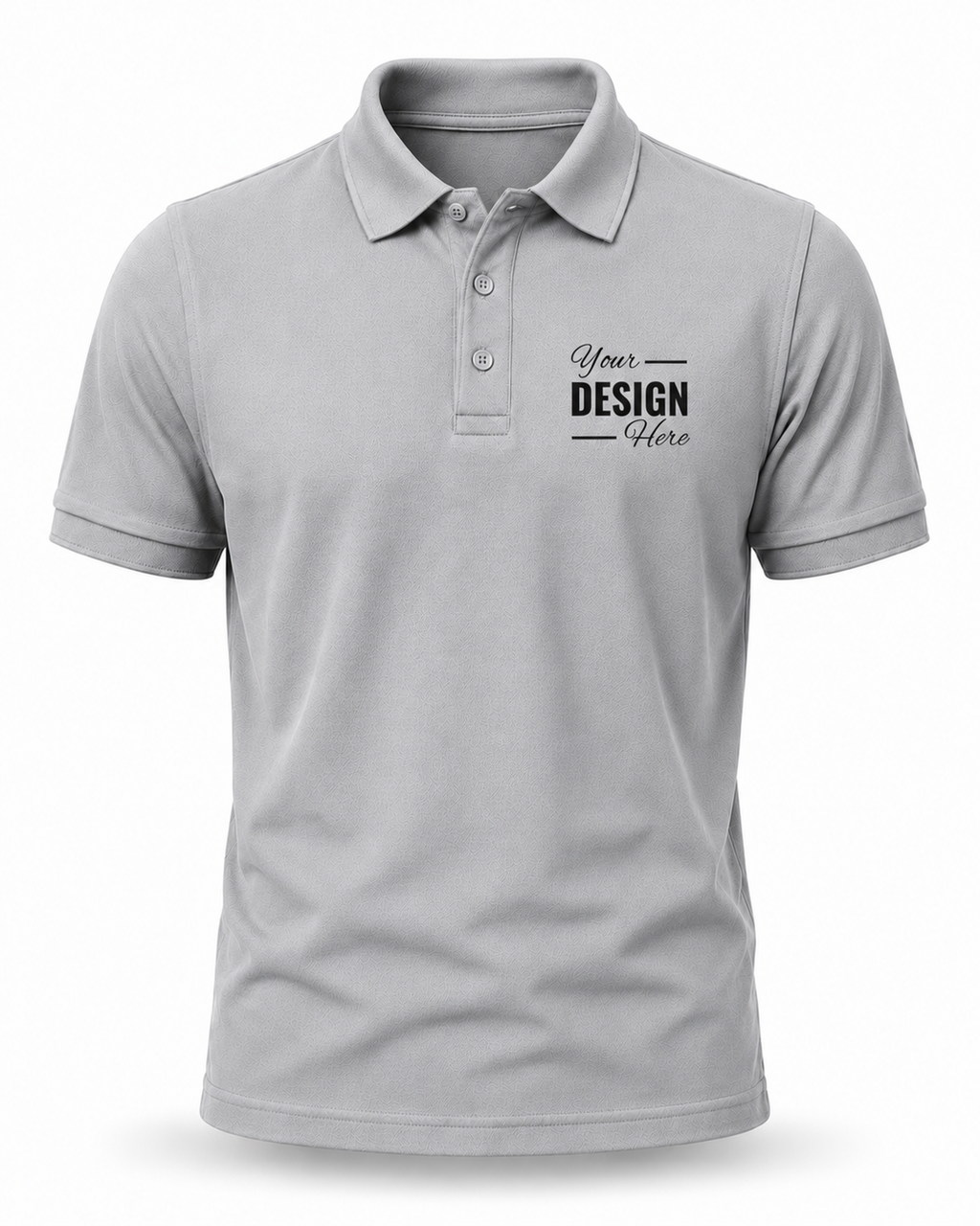 Custom Polo T-Shirt Print Your Logo or Design Unisex