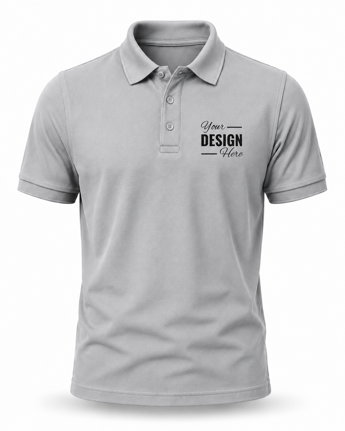 Custom Polo T-Shirt Print Your Logo or Design Unisex