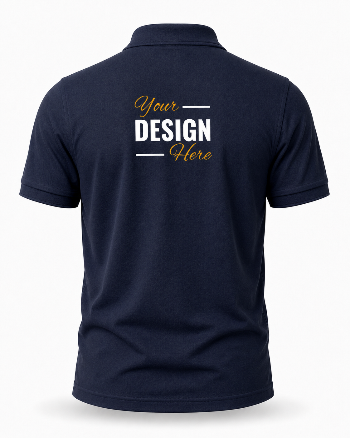 Custom Polo T-Shirt Print Your Logo or Design Unisex